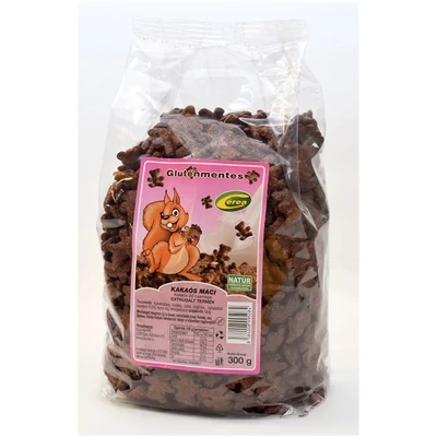 Cérea Kakaós maci 300G, Gluténmentes 