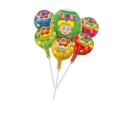 Toybox 11G Lolipop Gyümölcsízű Nyalóka Játékkal