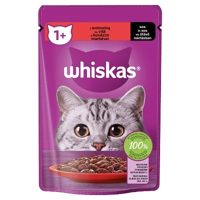 Whiskas Alutas 85G Marha