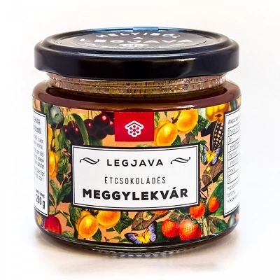 Legjava 220G Étcsokoládés Meggylekvár