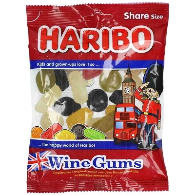 Haribo 175G Wine Gums