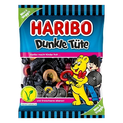 Haribo 175G Dunkle Tüte