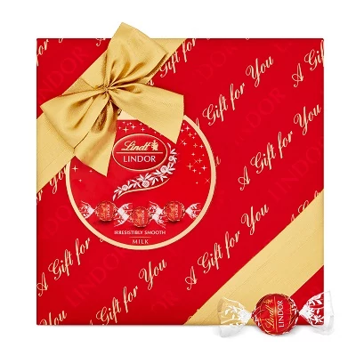 Lindt 287G Lindor Milk Gift Box LNPR1063