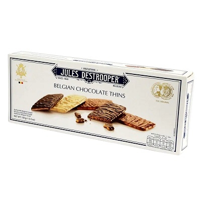 Jules' DeStrooper 100G  Belgian Chocolate Thins  /JULE0009/