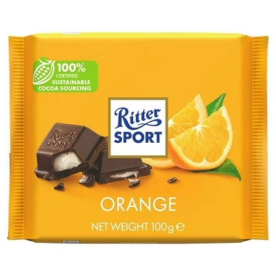 Ritter Sport 100G Orange  464175