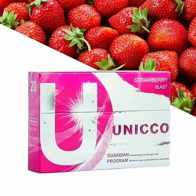 Unicco Nikotinos Eper Mentol Nélkül 