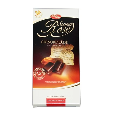 Microse 100G Dia Rose Étcsokoládé fruktózzal