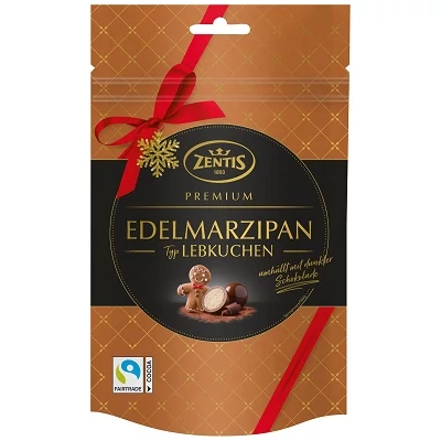 Zentis 90G Marcipán Golyó Mézeskalács