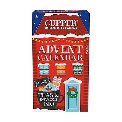 Cupper 48G ÚJ Adventi Kalendárium Bio Teaválogatás  42860