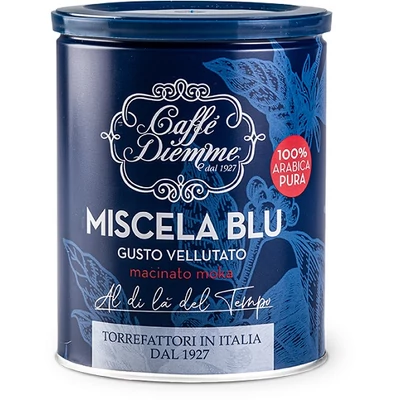 Diemme Caffé 250G Miscela Blu Őrölt Fémdobozos   DIEM1001