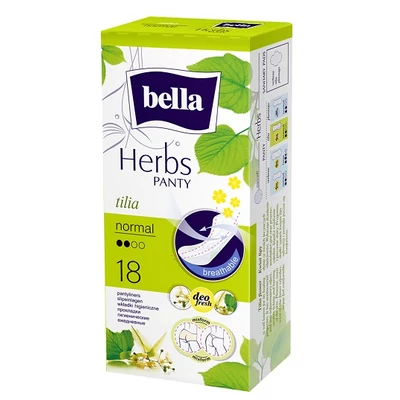 Bella Herbs Tisztasági Betét 18Db Tilia-Hársfavirág