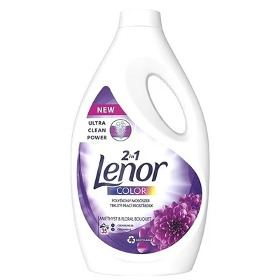 Lenor Folyékony Mosószer 1,925/35 Mosás Amethyst Color  