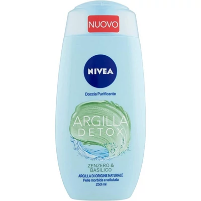 Nivea 250Ml Tusfürdő Clay Fresh Ginger&Basil