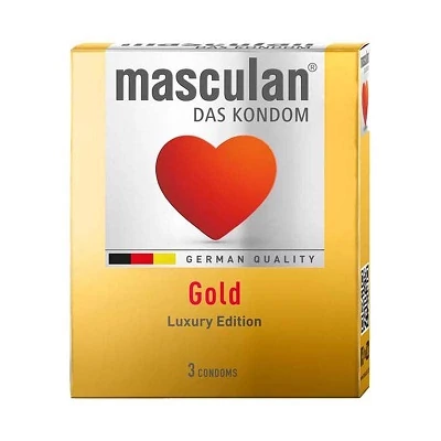 Masculan Gumióvszer 3 Db-os Gold