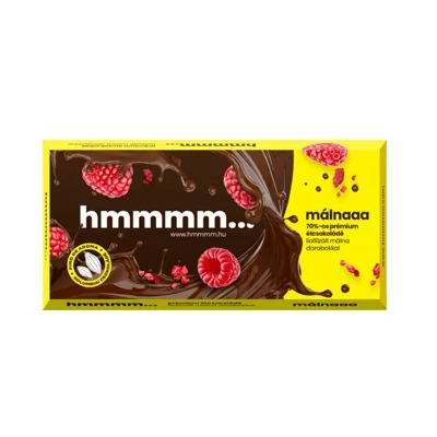 Hmmm Táblás Csoki 70G Málnaaa