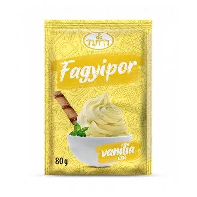 Tutti Fagyipor 80G Vanília