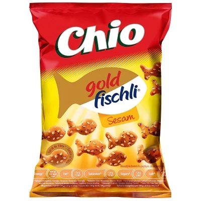 Chio 80G Gold Fischli Sesam
