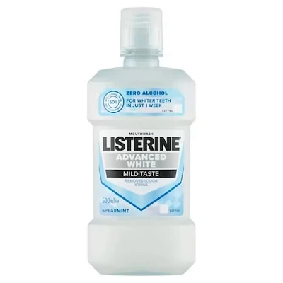 Listerine Szájvíz 500Ml Advanced White Mild Taste