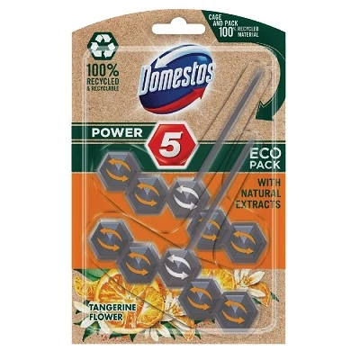 Domestos Power5 Eco WC-Rúd 2x55G Tangerine Flower