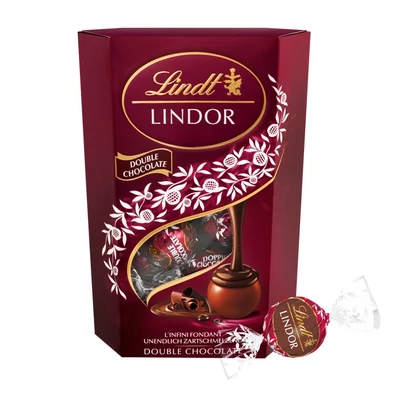 Lindt Lindor 200G Double Chocolate LNPR1066