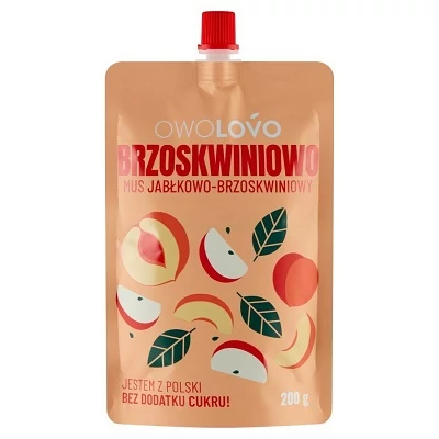 Owolovo Gyümülcspüré 200G Őszibarack