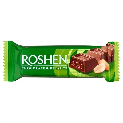 Roshen Szelet 29G Tej Földimogyorós