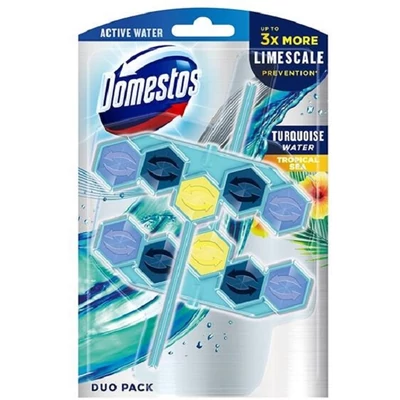 Domestos Power5 Eco WC-Rúd 2x53G Tropical Sea