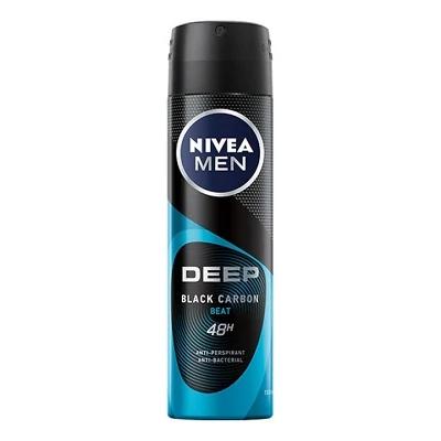 Nivea Men Deo Spray 150ML Deep Black Carbon
