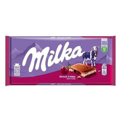 Milka 100G Cherry Cream