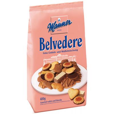Manner Belvedere Keksz Mix 400G (Vegyes ízesítésü teasütemény)