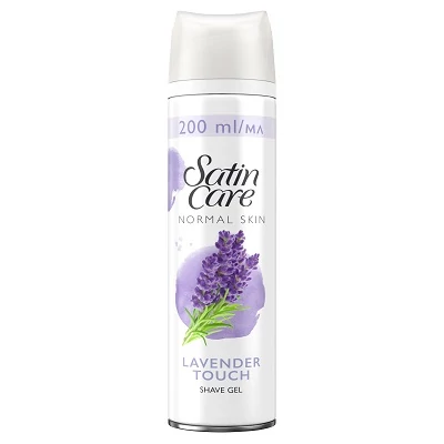 Gilette Satin Care 200ML Női Borotv.Gél Lavender