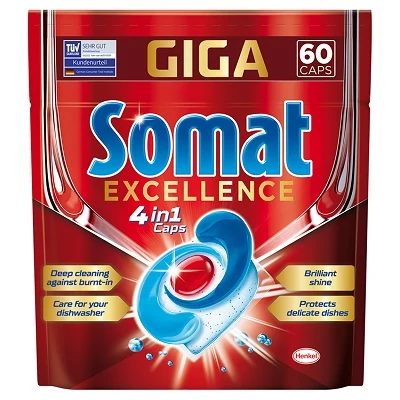 Somat Excellence Mosogatógép Tabletta 4in1 60 db-os