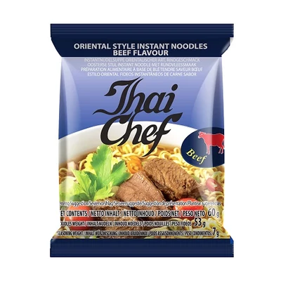 Thai Chef Instant Tészta 60G Marhahús