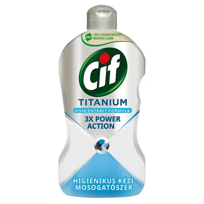 Cif Mosogatószer 450Ml  Titanium  Higiénikus