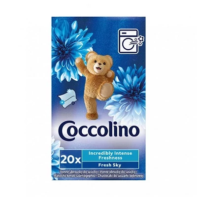 Coccolino Illatosító Kendő Szárítógépbe 20DB-os  Blue