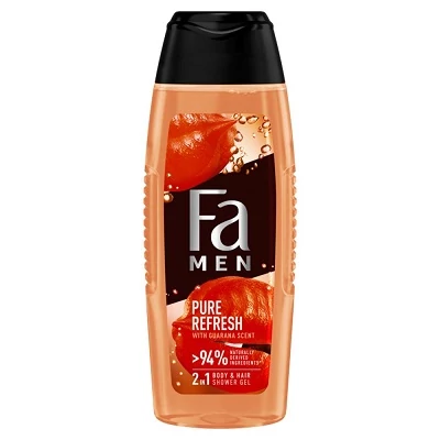 Fa Tusfürdő 250Ml Men Pure Refresh Guarana