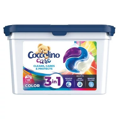Coccolino Care Mosókapszula Triokapszula 18Db-os Színes