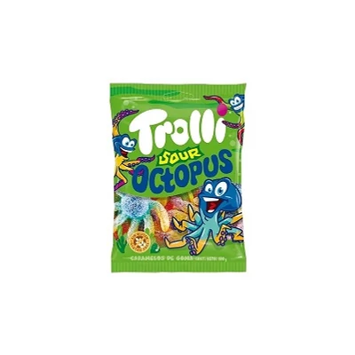 Trolli 100G Cukros Octopus Sour