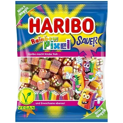 Haribo 160G Rainbow Pixel Sauer