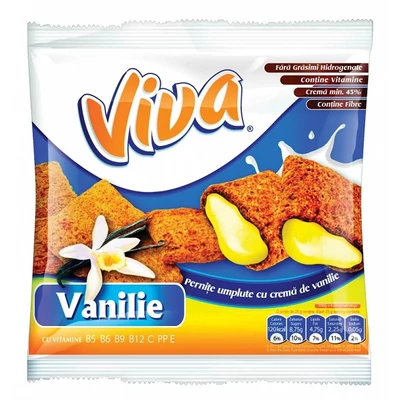 Viva vanília ízű töltelékkel töltött gabonapárna 100 g