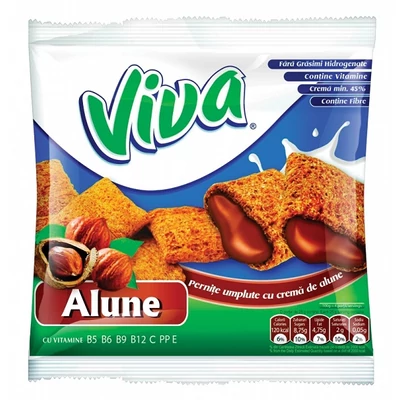 Viva mogyorós töltelékkel töltött gabonapárna 100 g