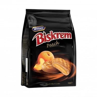 McVitie's Biskrem Kesz 160G Peach  PLBI0004