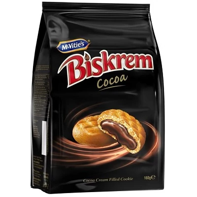 McVitie's Biskrem Kesz 160G Cocoa  /PLBI0001/