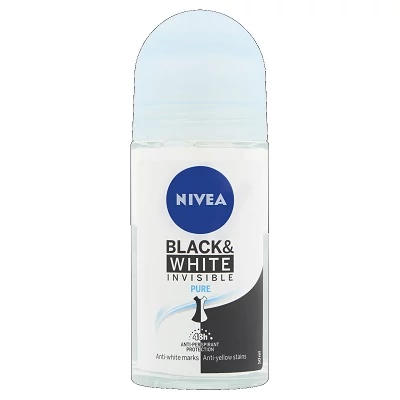 Nivea Roll-On 50ML Black White Invisible Pure 