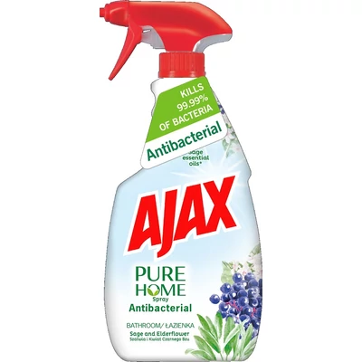 Ajax 750Ml Fürdőszobai Spray Antibakt. Bodza&Zsálya