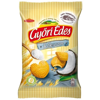 Győri Édes Keksz Kókuszos 150G