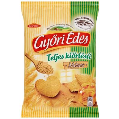 Győri Édes Teljes Kiőrlésű Keksz 150G Méz