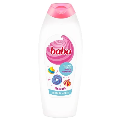 Baba Tusfürdő 750Ml Habcsók Málna És Rózsafa