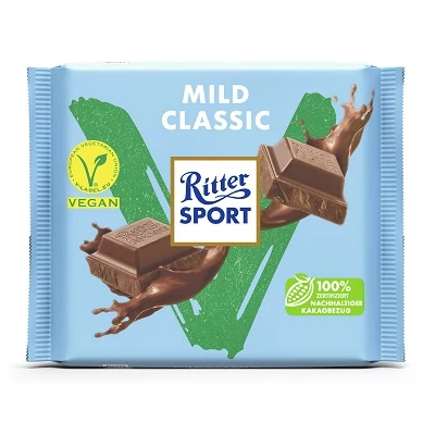 Ritter Sport 100G Mild Classic Vegán