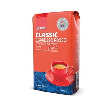 Bravos Classic Rosso 1Kg Kávé Szemes
